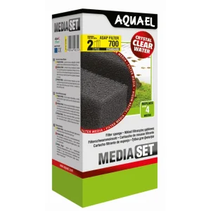 Aquael Filterschwamm Standard für ASAP 700, Filter-Ersatz, 2 Stück Beliebt